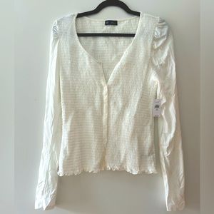 NWT Gap white cardigan